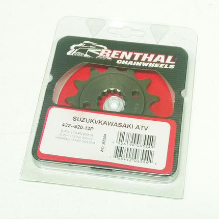 Front Sprocket Renthal 432, Suzuki/kawasaki ATV 432--520-13P