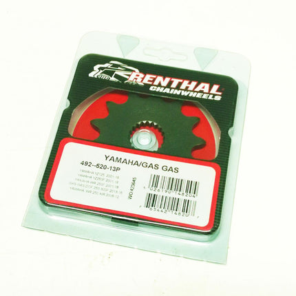 Front Sprocket Renthal 492, Yamaha Gasgas 492-520-13P, 492--520-13P