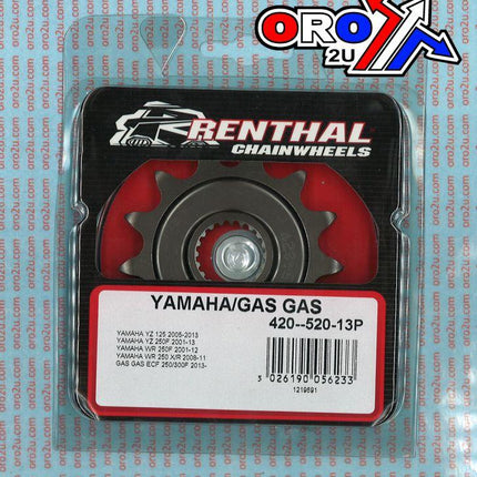 Front Sprocket Renthal 492, Yamaha Gasgas 492-520-13P, 492--520-13P