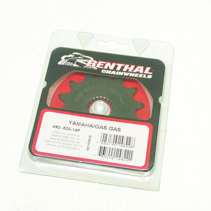 Front Sprocket Renthal 492, Yamaha/gas Gas 492--520-14P, 492--520-14P