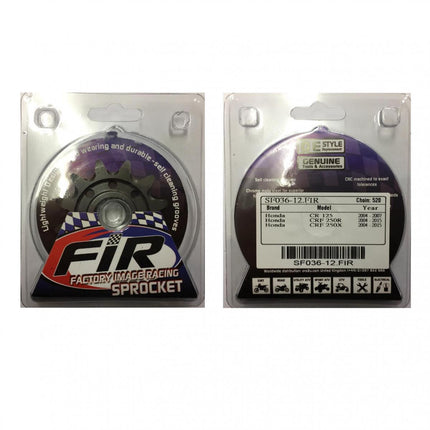 Front Sprocket Groove & Light JTF1323, JTF1323.1.12