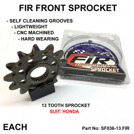 Front Sprocket Groove & Light JTF1323, JTF1323.1.13