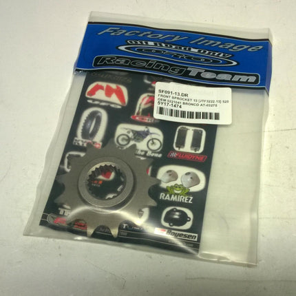 Front Sprocket 13 [JTF3222.13] 520, OEM 0221041 Bronco AT-03275