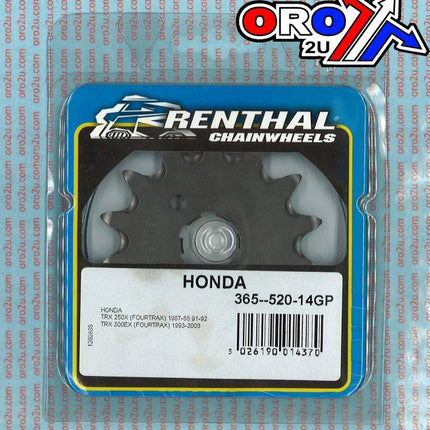 Front Sprocket Renthal 365, Honda 365--520-14GP