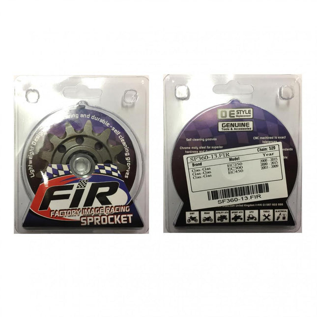 Front Sprocket Groove & Light JRF715, JTF715.1.13 SF715-13