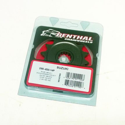 Front Sprocket Renthal 255, Suzuki 255--520-14P, 255--520-14P
