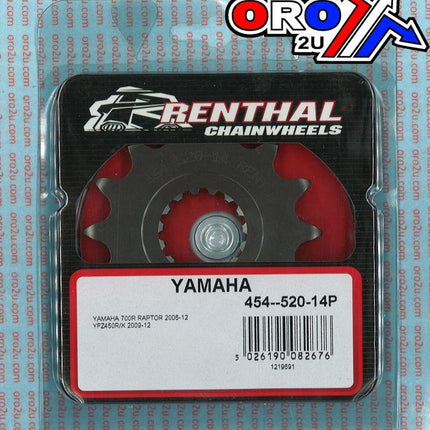 Front Sprocket Renthal 454, Yamaha, 454--520-14P