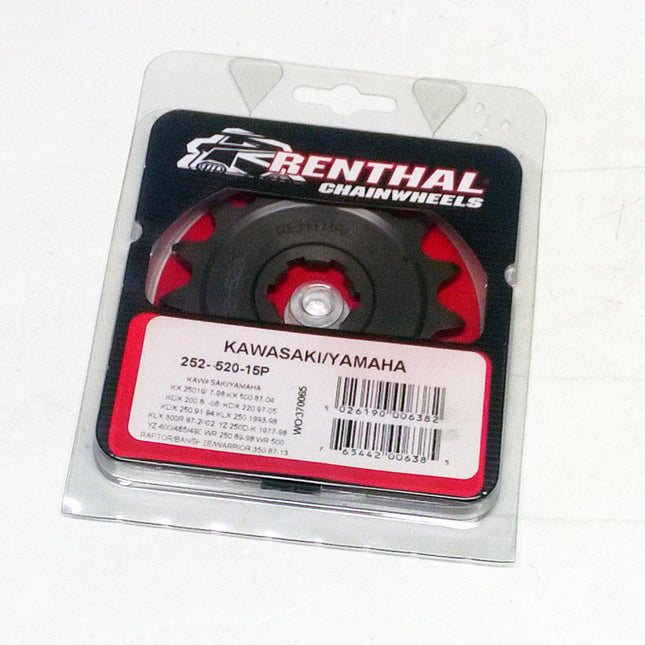Front Sprocket Renthal 252, Kawasaki/yamaha 252--520-15P