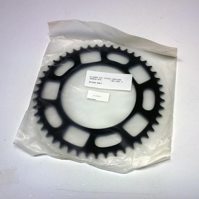 Rear Sprocket Steel 47 Atc Honda, 41201-958-000 AT-03053, ATC185 80-81, ATC200 80-81