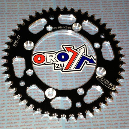 Mino Rear Sprocket Alloy Black 798, Mino 25-605-428-47