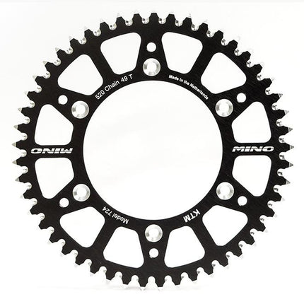 Mino Rear Sprocket Alloy Black 215, 25-589-420-48 SR209-48.ATW