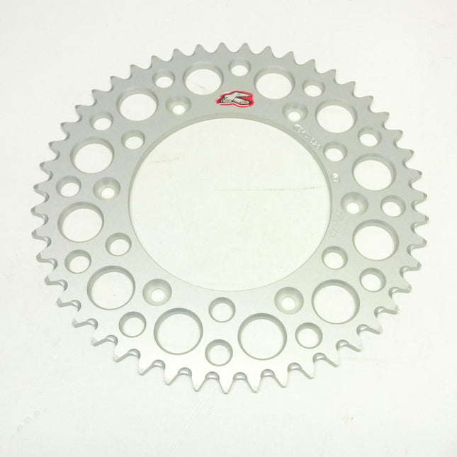 Rear Sprocket Alloy Renthal, Ultralite 154U-520-47GRSI Silver, 154U-520-47GRSI