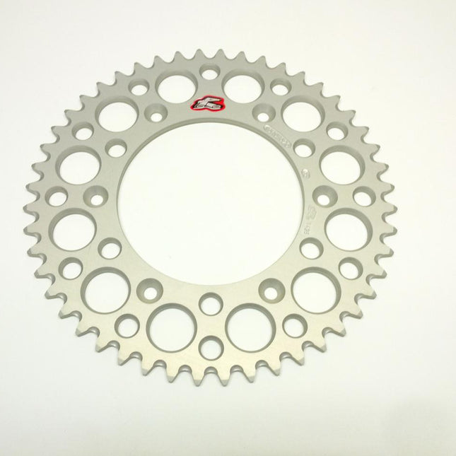 Rear Sprocket Alloy Renthal, Ultralite 154U-520-48GRSI Silver, 154U-520-48GRSI