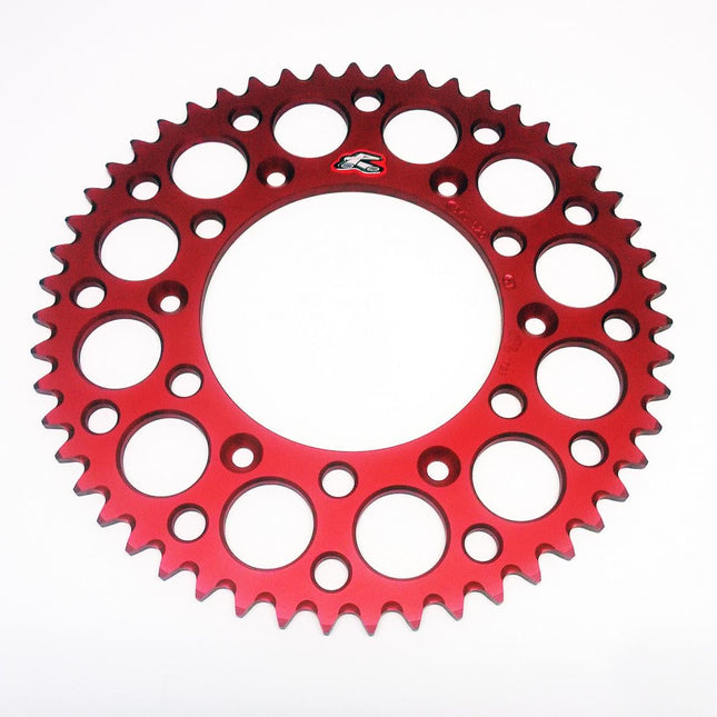 Rear Sprocket Alloy Renthal, Ultralite 154U-520-51GRRD