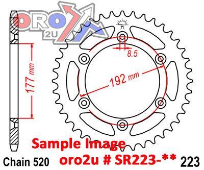 Rear Sprocket 223-51 Talon