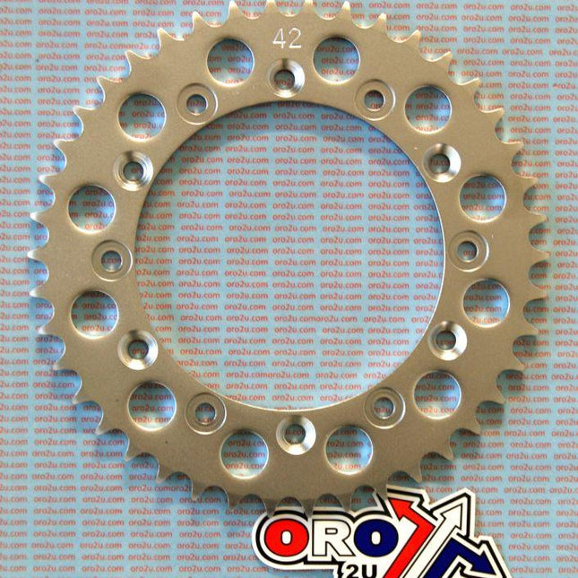 Rear Sprocket Steel 42 [JTR245/251] 520, Double Drilled [JTR245.42 / JTR251.42]