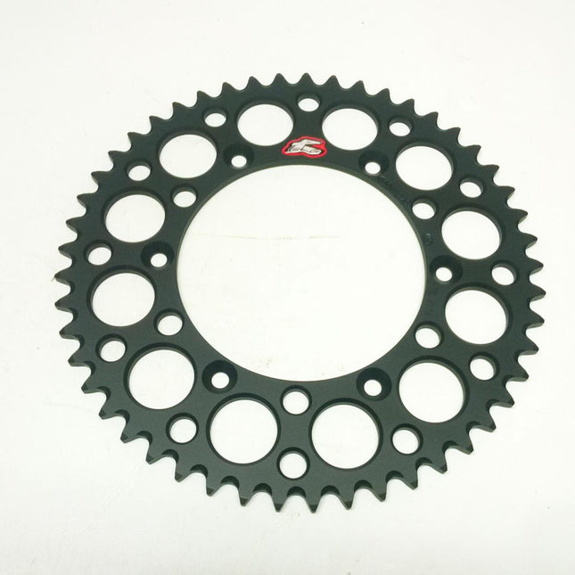 Rear Sprocket Alloy Renthal, Ultralight 150U-520-49GBBK Black, 150U-520-49GBBK