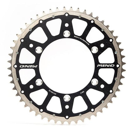 Mino Rear Sprocket Fusion 2-RING, 23-850-50 Steel/alloy Black