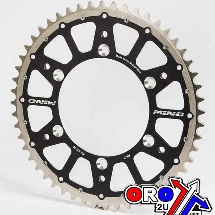 Mino Rear Sprocket Fusion 2-RING, 23-850-50 Steel/alloy Black
