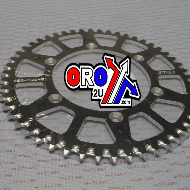 Mino Rear Sprocket Alloy Black 251, 25-850-51 Black