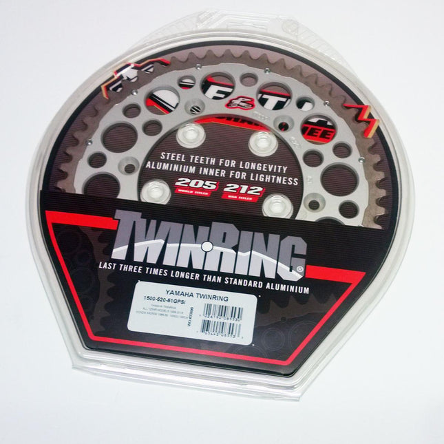Rear Sprocket Twinring Yam, Renthal 1500-520-51GPSI JTR251