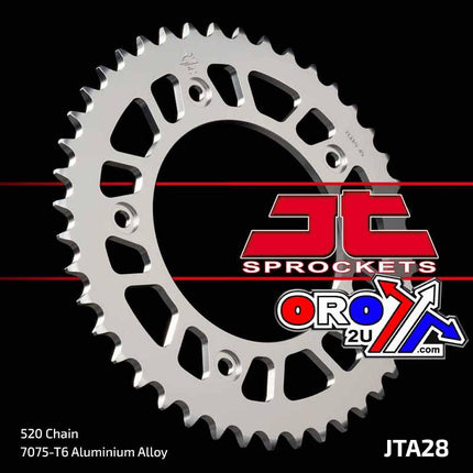 REAR SPROCKET ALLOY JTA28.44, 7075-T6 Aluminium Alloy