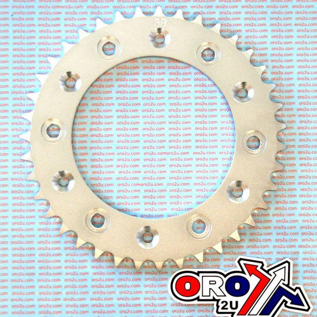 Rear Sprocket Steel 39 [JTR301/210.39] 520, Double Drilled JTR301, JTR210, L17-0239, MX-80339