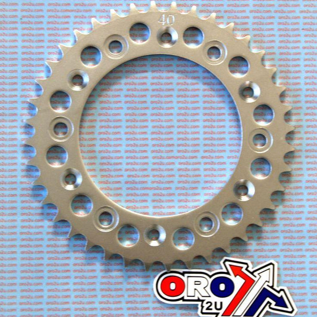 Rear Sprocket Steel 40T301/210, Double Drilled JTR301.40, JTR210.40, JTR301/210
