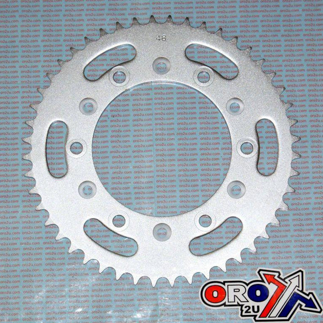 Rear Sprocket Steel 48 [JTR301/210.48] 520, Double Drilled JTR301, JTR210