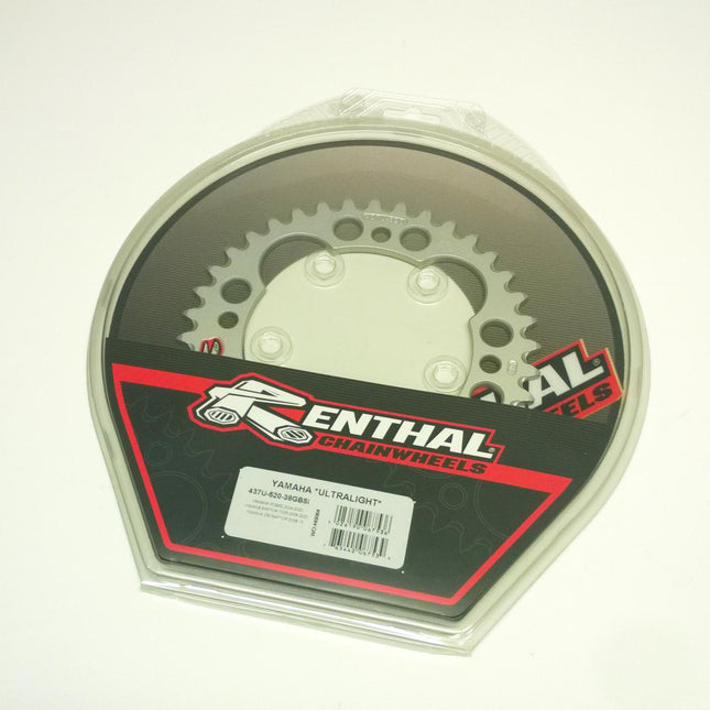 Rear Sprocket Renthal Yam, Ultralite 437U-520-38GBSI