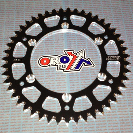 Mino Rear Sprocket Alloy Black 460, 25-612-44 Black TR107