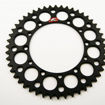 Rear Sprocket Alloy Renthal, Ultralite 112U-520-48GEBK Black, 112U-520-48GEBK