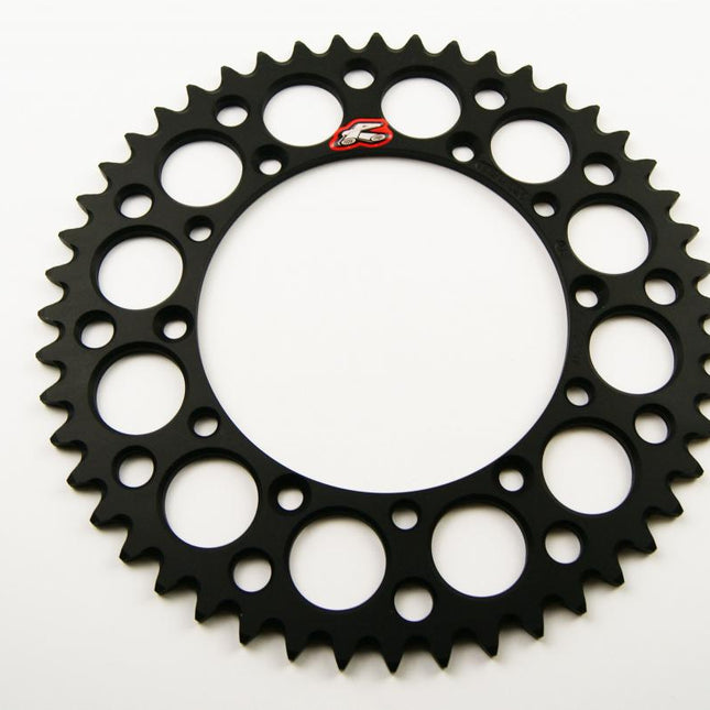 Rear Sprocket Alloy Renthal, Ultralite 112U-520-48GEBK Black, 112U-520-48GEBK