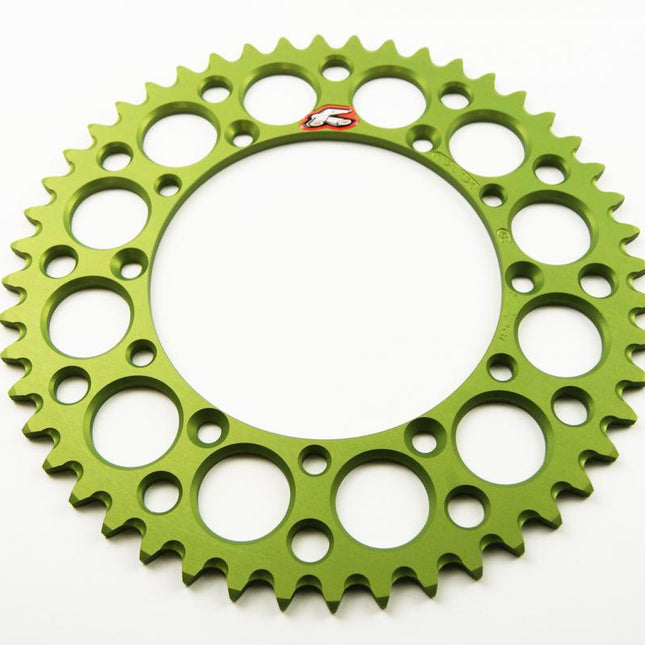 Rear Sprocket Alloy Renthal, Ultralite 112U-520-48GEGN Green, 112U-520-48GN