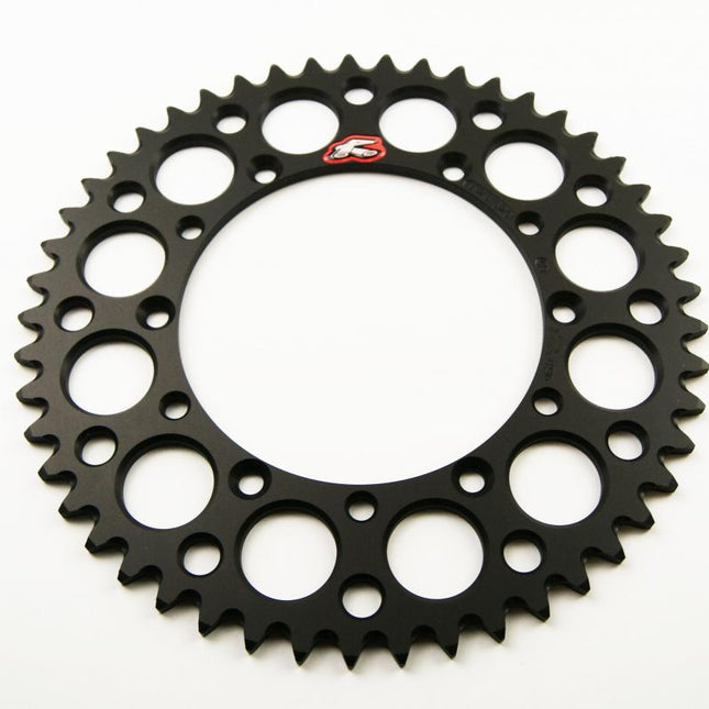 Rear Sprocket Alloy Renthal, Ultralite 112U-520-49GEBK Black, 112U-520-49GEBK