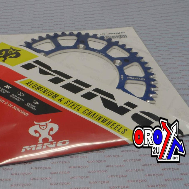 Mino Rear Sprocket Alloy Blue, Mino 25-612-50 Blue JTR460