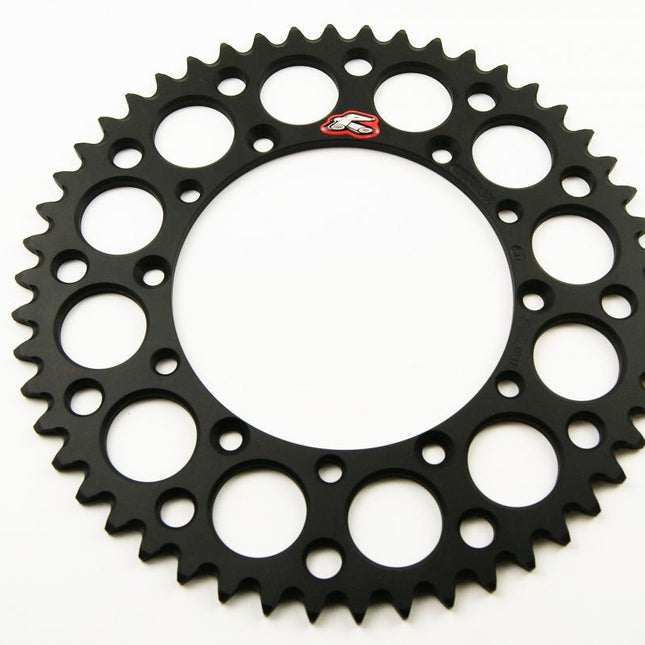 Rear Sprocket Alloy Renthal, Ultralite 112U-520-50GEBK Black, 112U-520-50GEBK