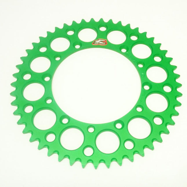 Rear Sprocket Alloy Renthal, Ultralite 112U-520-50GEGN Green, 112U-520-50GN