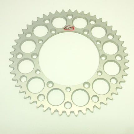 Rear Sprocket Alloy Renthal, Renthal 112U-520-50GESI Silver