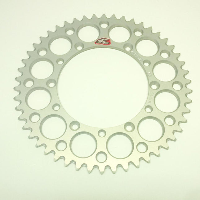 Rear Sprocket Alloy Renthal, Renthal 112U-520-50GESI Silver