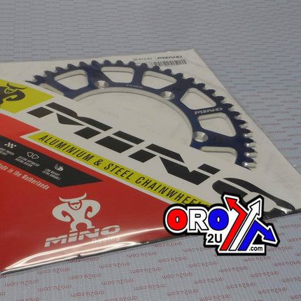 Mino Rear Sprocket Alloy Blue, Mino 25-612-51 Blue JTR460 Bk