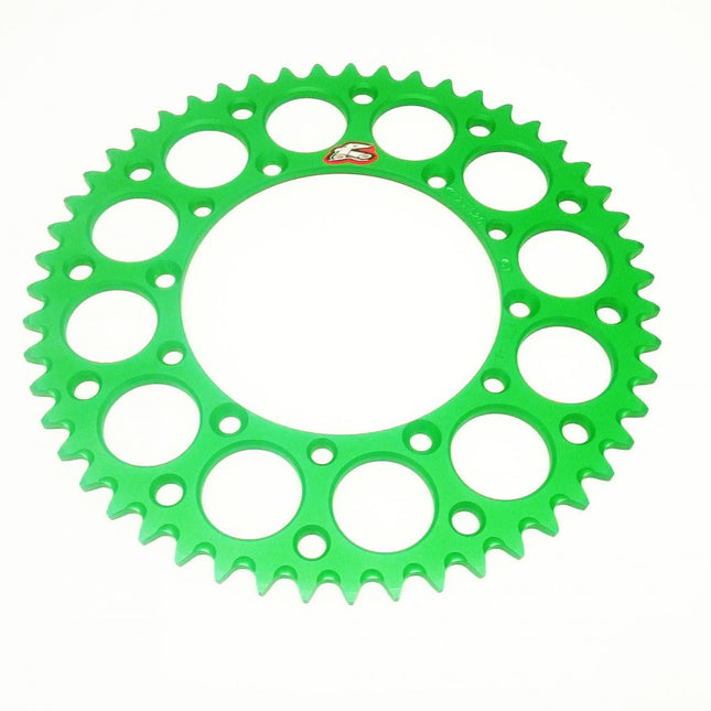 Rear Sprocket Alloy Renthal, Ultralite 112U-520-51GEGN Green, 112U-520-51GEGN
