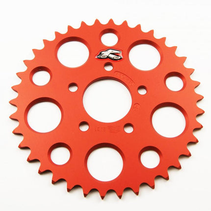 Rear Sprocket Renthal 480, KTM 50 2010-2013 38T Orange, 480--415-38P-OR