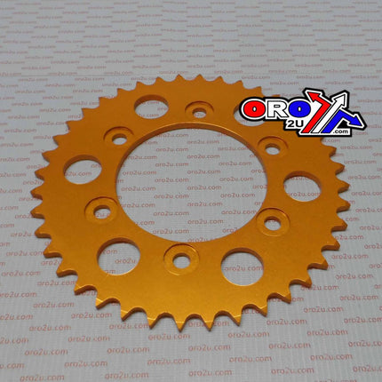 Rear Sprocket Alloy Gold 735