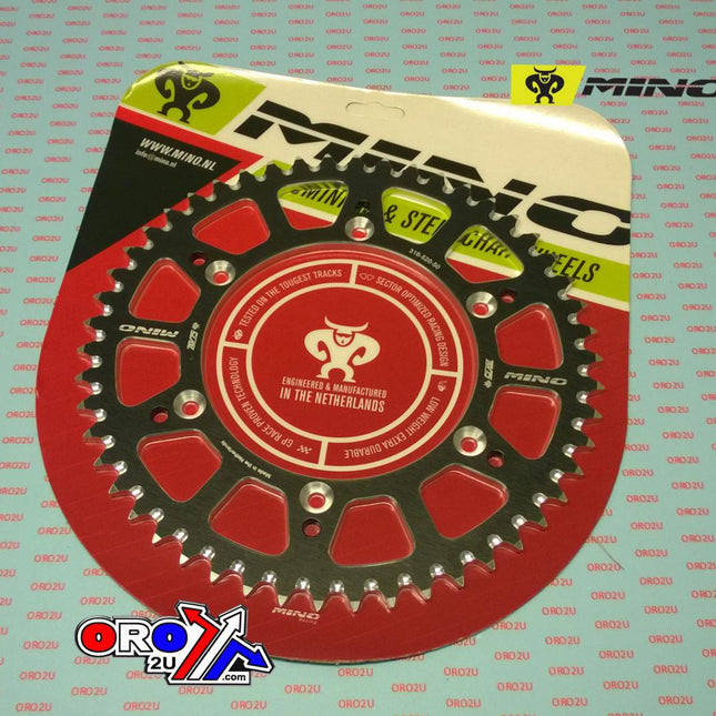 Mino Rear Sprocket Alloy Black 822, 25-316.520.50