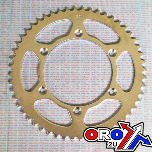 Rear Sprocket Steel 52 [JTR822.52] 520, Silver