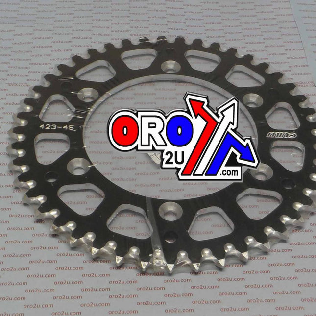 Mino Rear Sprocket Alloy Black 808, 25-423-520-45