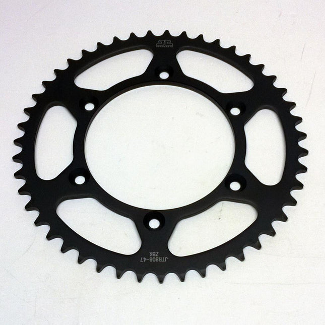Rear Sprocket Steel Hard Zbk, C45 Induction JTR808.47ZBK