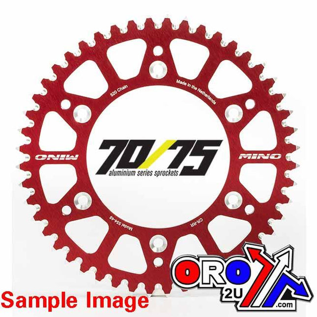 Mino Rear Sprocket Alloy Red 808, 25-423-520-48 Red