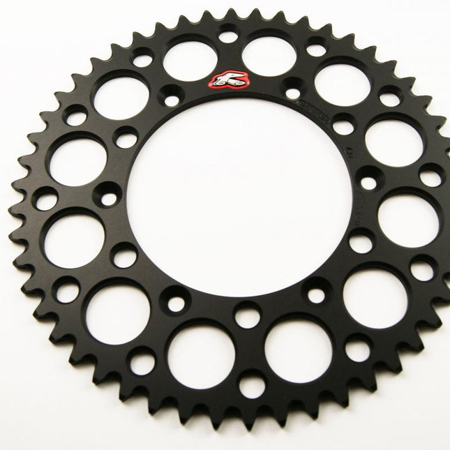 Rear Sprocket Alloy Renthal, Ultralite 123U-520-50GYBK Black, 123U-520-50GYBK